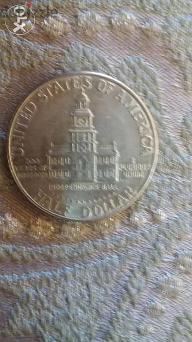 John F Kenndy USA Half Dollar Commemorative year 1776_1976 1