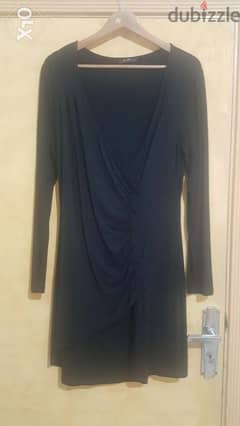 Black dress large فستان اسود 44 46 0