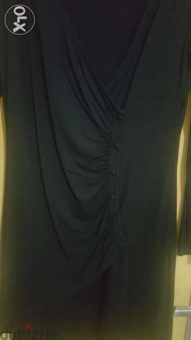 Black dress large فستان اسود 44 46 1