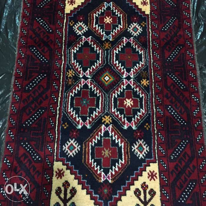 سجادة عجمية. شغل يدوي صوف. Hand made. 97/193. persian carpet. tapis 1