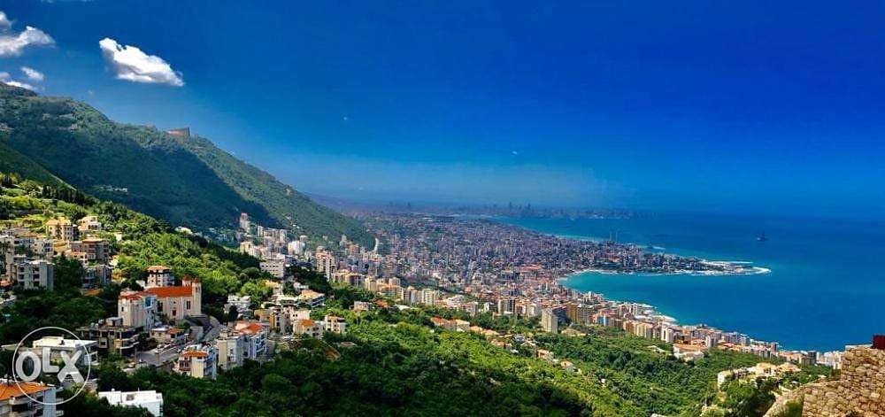 18664 SQM Land in Kfour, Keserwan with Sea and Mountain View 2