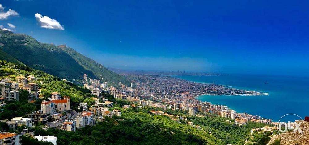 18664 SQM Land in Kfour, Keserwan with Sea and Mountain View 3