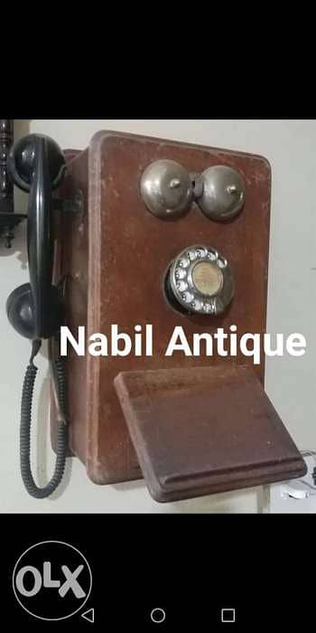 ANTIQUE TELEPHONE ERICSON MODEL 1900 1