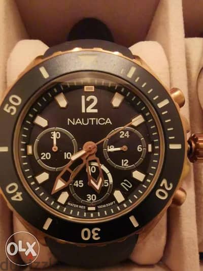 Nautica original rose gold blue.