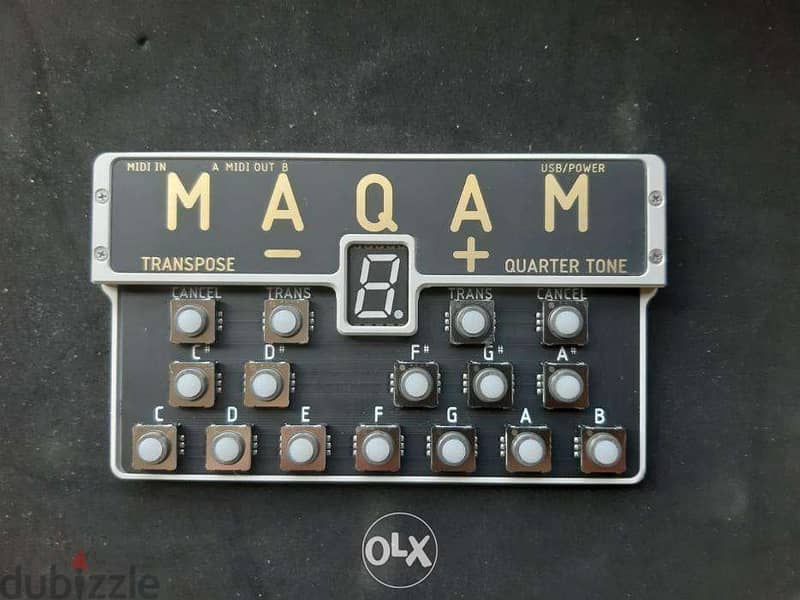 Mazeka Toys MAQAM A Quarter Tone Tuning Controller. Arabic scale tune 1