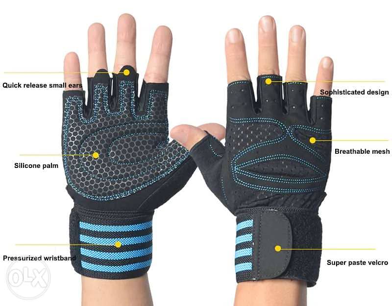 Weightlifting Gloves Men Women Workout Glove 2