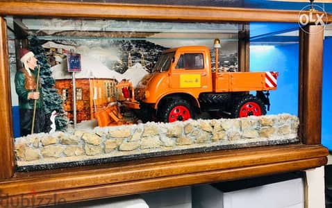 1/18 Scale diecast die-cast Mercedes Unimog diorama ‎بلدية