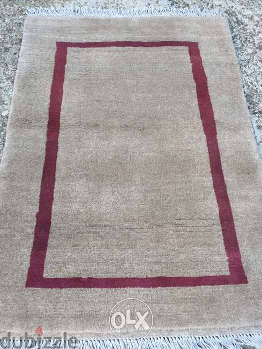 سجاد عجمي. شغل يدوي في منهالون احمر Hand made. persian carpet. tapis 3