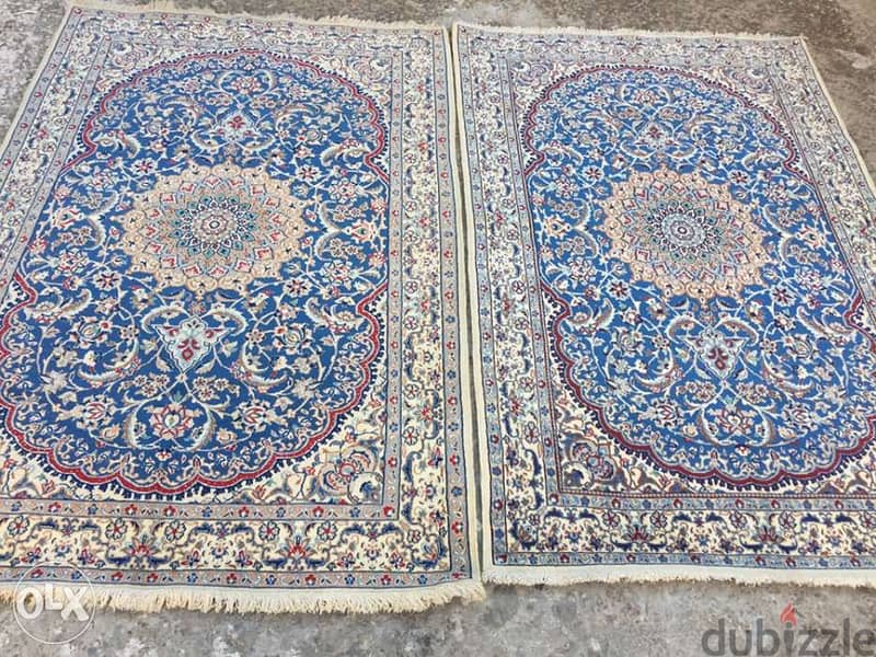 سجاد عجمي . نايين جوز قديم. Hand made. Persian carpet 1