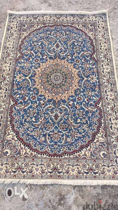 سجاد عجمي . نايين جوز قديم. Hand made. Persian carpet 3