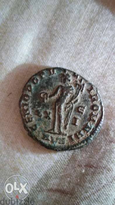 Roman Bronze Coin for Emperor Constantinus. wide and very special 1
