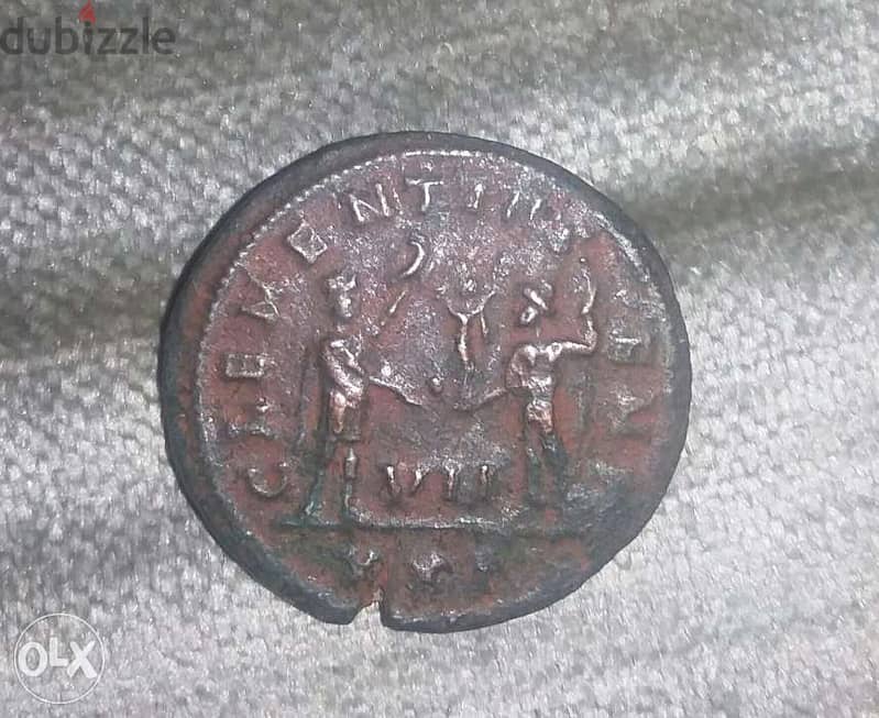 Roman Bronze Coin for Emperor Constantinus. wide and very special 2