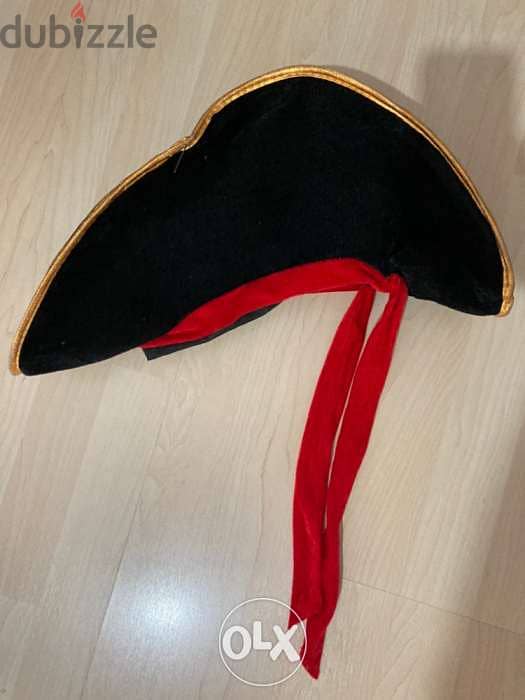 Halloween hat - chapeau pirate 3