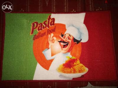 Italian kitchen chef mat 10$