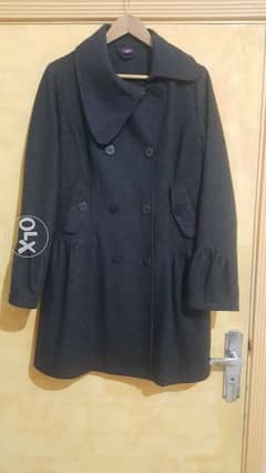 Wool blend jacket coat medium large جاكيت جوخ