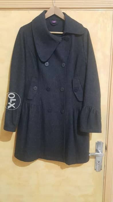 Wool blend jacket coat medium large جاكيت جوخ 0