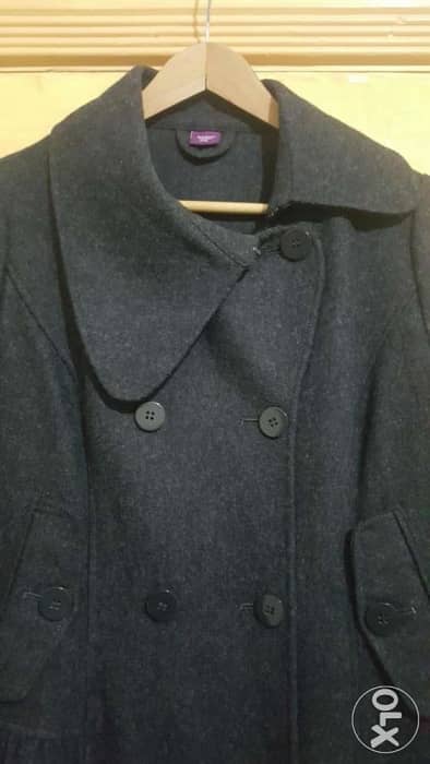 Wool blend jacket coat medium large جاكيت جوخ 3