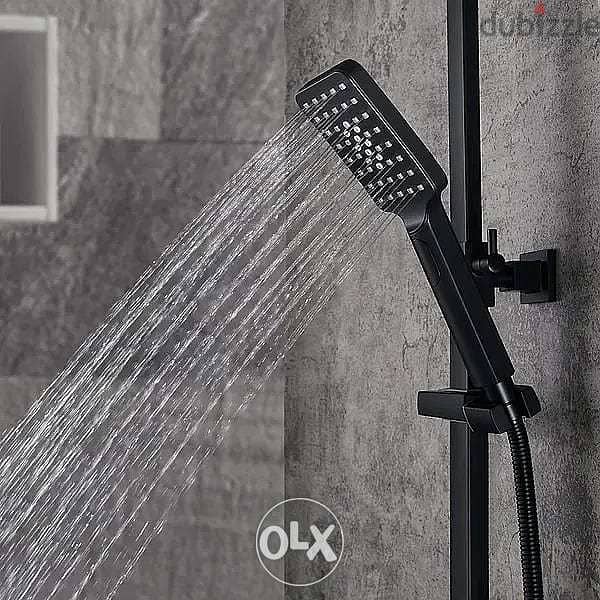 Black shower system 4