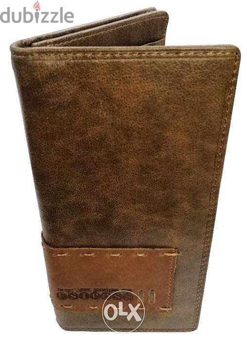 Brand New Esiposs Leather Tall Wallet 1