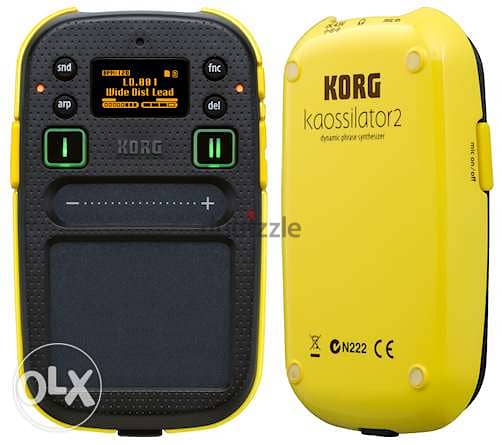 Korg kaossilator 2 Handheld Synthesizer. Limited quantity 4