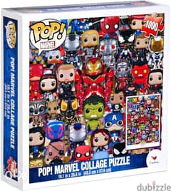 pop marvel collage puzzle 1000 pieces