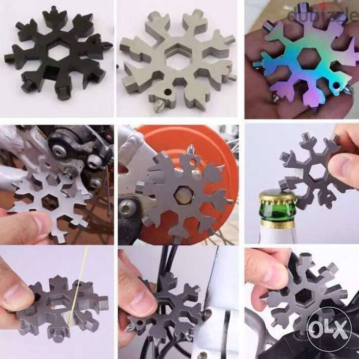 Snowflake multi-tool 18 in 1 1