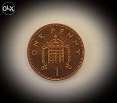 1998 England Queen ElizabethII one penny 0