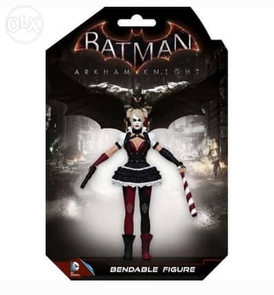 Harley Quinn Arkham Knight Bendable Figure.