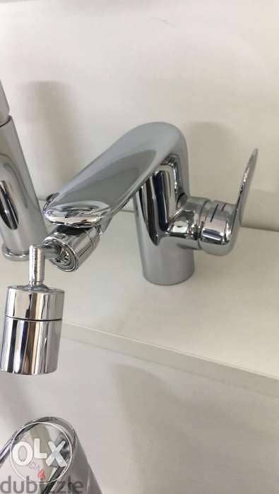 Basin mixer tap - adjustable spout 360 3
