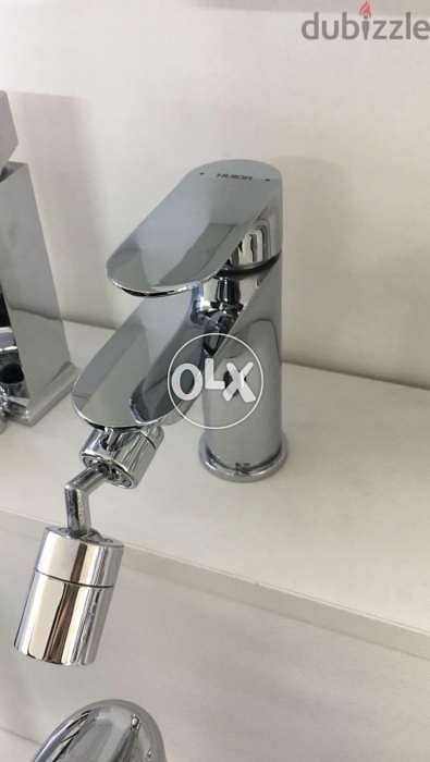Basin mixer tap - adjustable spout 360 4