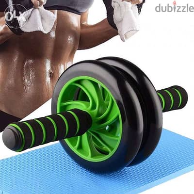 Ab wheel roller abdominal exercise