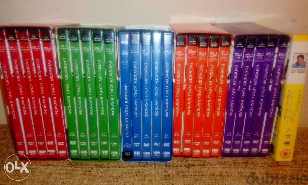 everybody loves raymond 6 complete seasons original dvds 1 to 6 as new 1