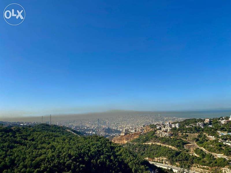 1145 SQM Land in Bsalim, Metn with Panoramic Open View 2
