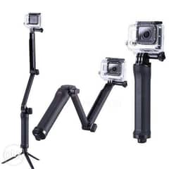 Tripod and selfie for Gopro Hero 12 11 10 9 8 . . . and action cameras