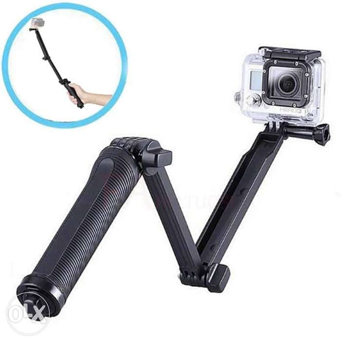 Tripod and selfie for Gopro Hero 12 11 10 9 8 . . . and action cameras 4
