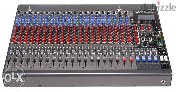 mixer peavey 24 input,double effect,6 aux,usb play & record+processor 1