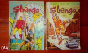 two vintage 70's strange magazines #7 & #13