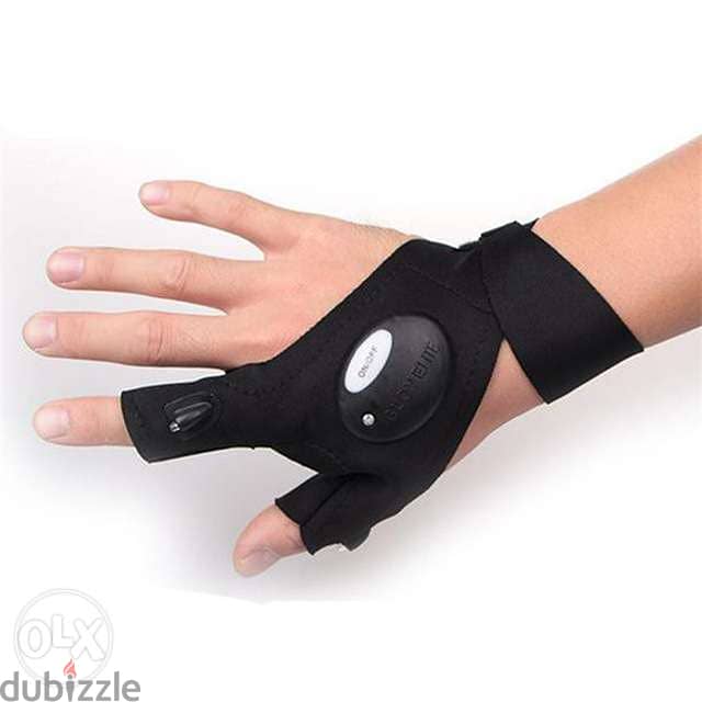 Glove LED Flashlight For Night playing,Limited Quantity. 1