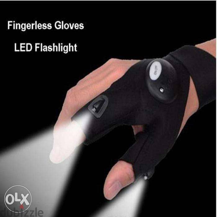 Glove LED Flashlight For Night playing,Limited Quantity. 2