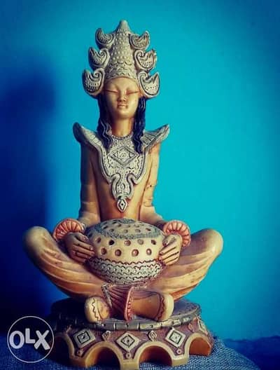 Antique Buddhist statue Lakshmi