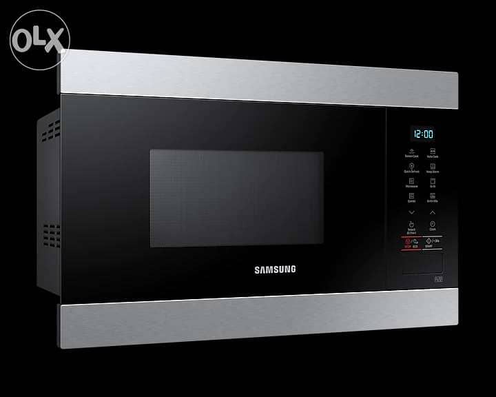 Built-In Grill Microwave with Smart Humidity Sensor, 22L 1