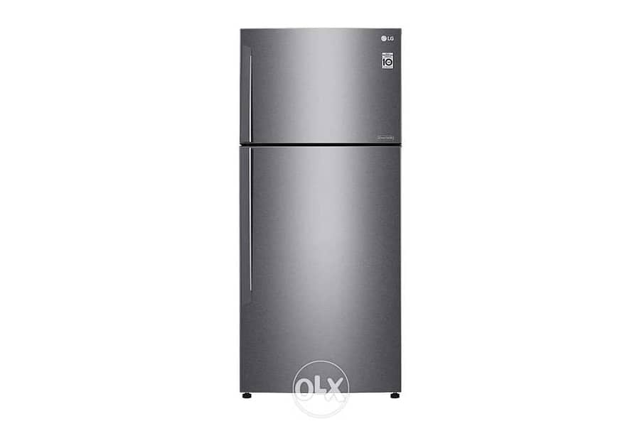 LG 26 FT براد ٢٦ قدم dark graphic steel Refrigerator 1