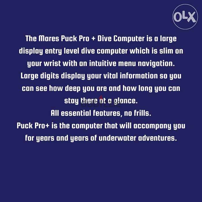 Mares Puck Pro plus scuba Dive computer 2