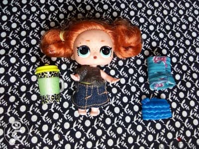 LOL Red head as new weared +her accessory doll from MGA height 8 Cm=10