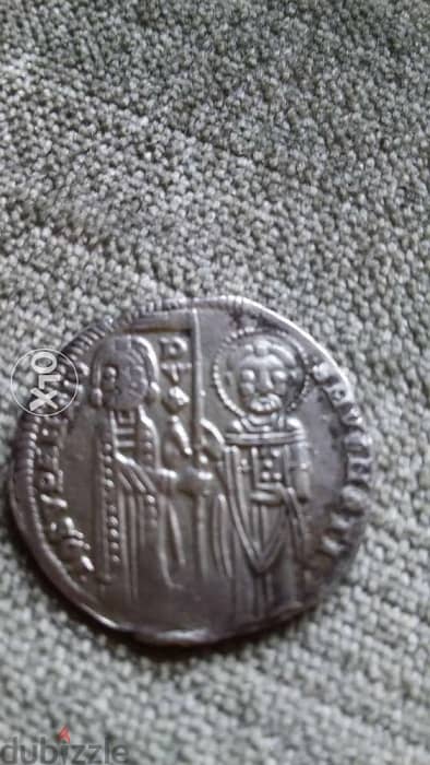 Jesus Christ Cruader King of Kings Silver Venitian coin year 12665 1