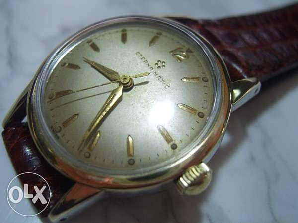 Eterna-Matic 14k / Steel Automatic Watch in Excellent Condition 2