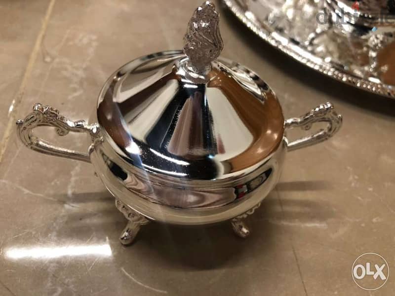 home appliances and decoration, coffee set, silver plated 3