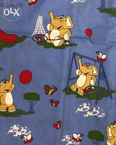 bedding set for boy, girl, elephant style