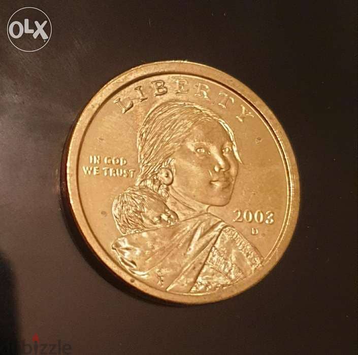 USA Sacagawea dollar 2003 1