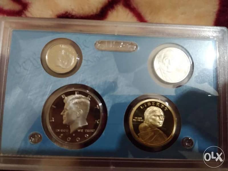USA proof mint Coins set year 2009 Federal Reserve Bank 18 coins 3